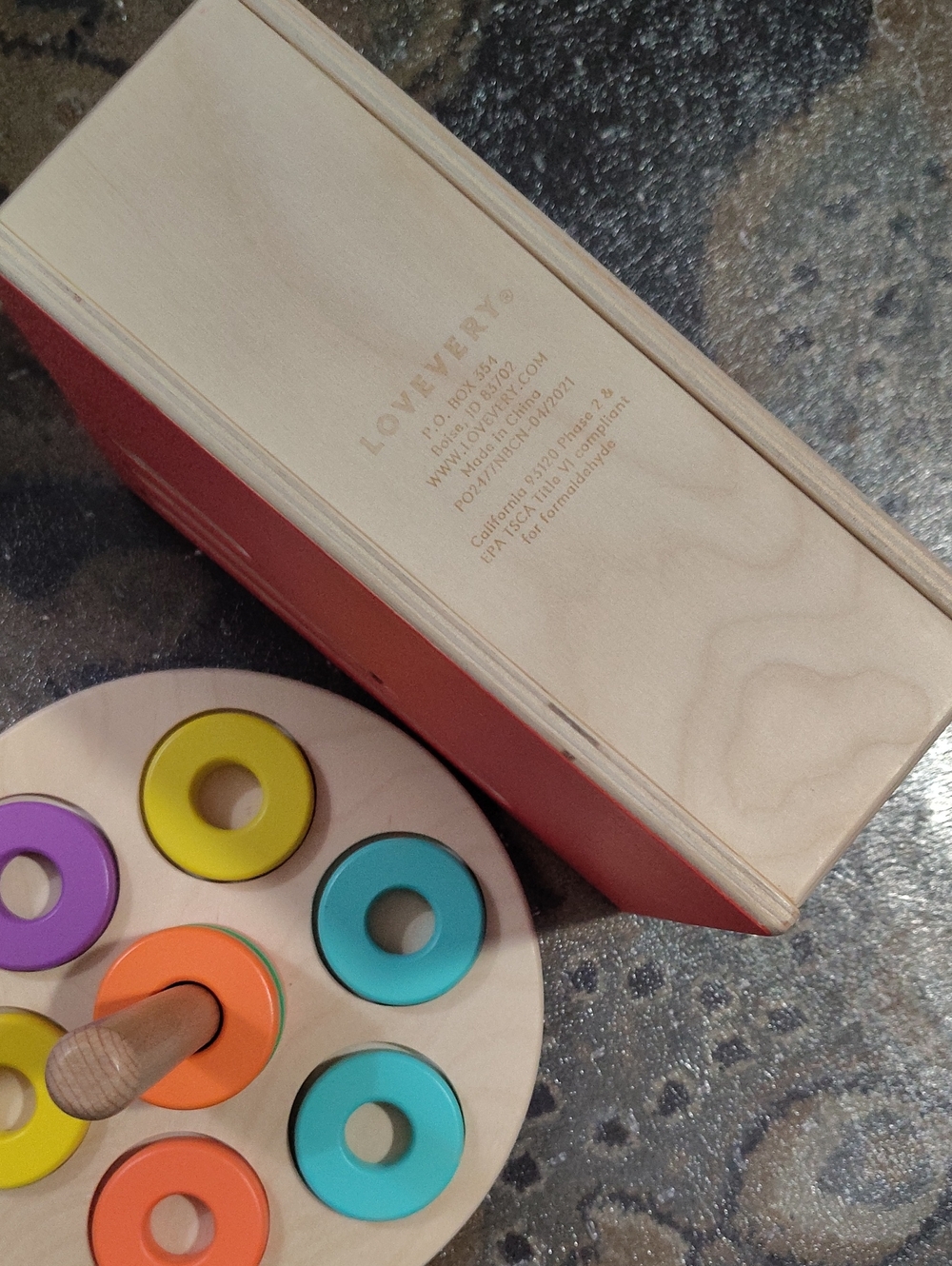 Lovevery Stacker / And Racer Box $85 - Picture 5 of 7